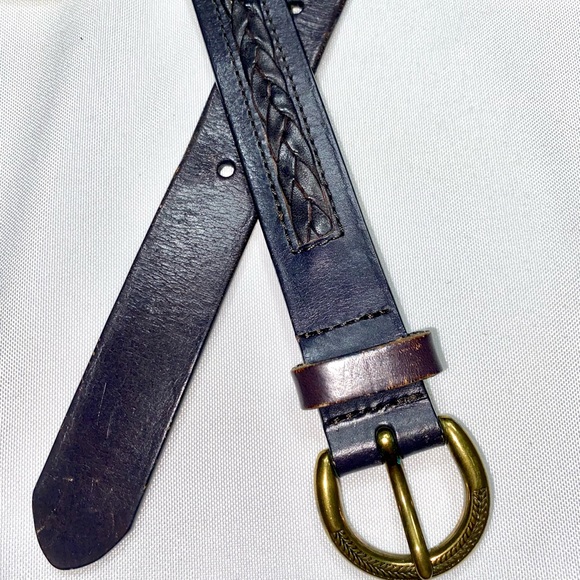 Talbots Genuine Leather Classic BELT - Picture 2 of 6